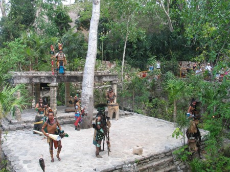 Mayan Ceremony on the Yucatan Peninsula, MX.