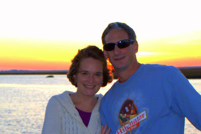 Our daughter  and husband 2008