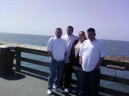 my family at balboa beach