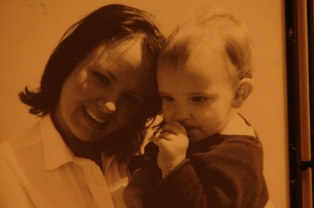 daughter & grandson 2002