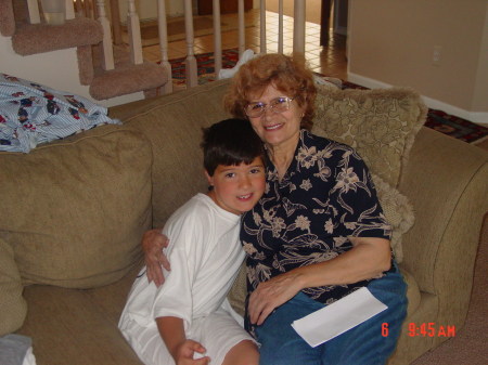 Grandma & My 3rd Gorgeous Son Ryan