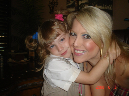 My daughter and me on 6-3-09