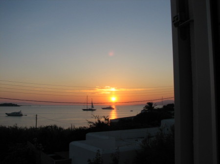 Sunset on Mykonos