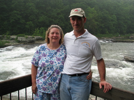 Paul and Ruth at Ohio Pyle