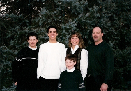 Family Christmas Photo 2001