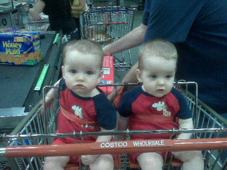 Grady and Logan, Briana's twins