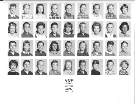 1962-1963 Miss Marco's 6th Grade Class