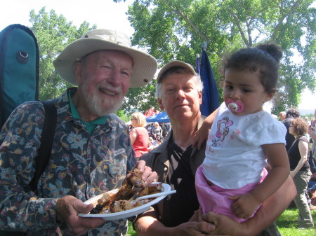Pete Seeger ,"Rocio" my Granddaughter and me