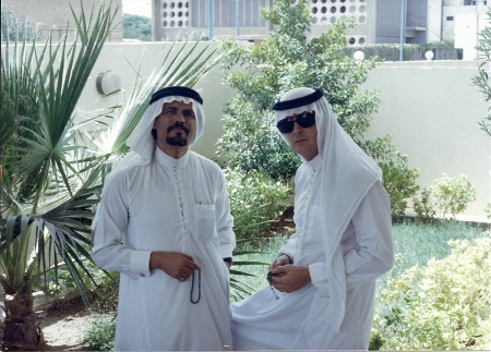 with a partner in Jeddah