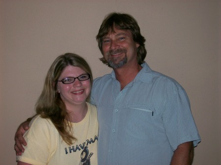 My daughter and I in 2008