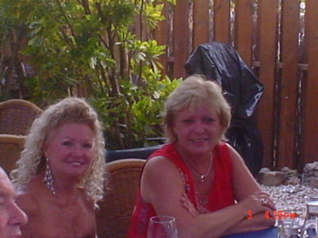 Karen and June in Aruba 2008