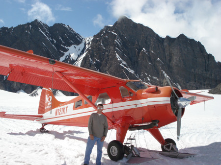 Glacier landing in Denali Park   July 09