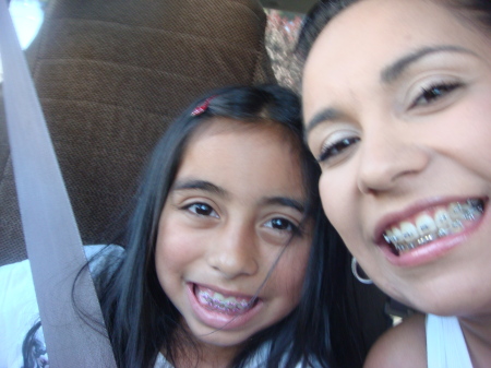 Mother Daughter with braces lol!!