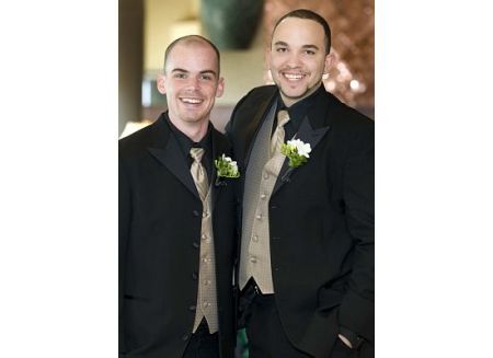 Gavin and Brandon Before the Wedding