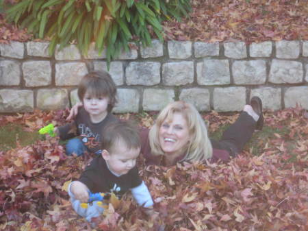Me and the grandkids Fall 08