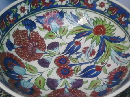 Turkish ceramic bowl