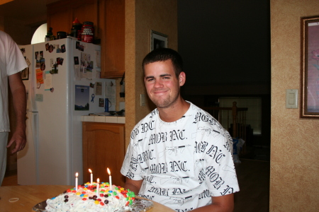 Tyler's 19th birthday, July 2008