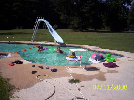 our swimming pool