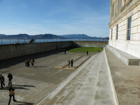 The Recreation Yard at Alcatraz