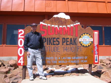 I Made It! Summit of Pike's Peak