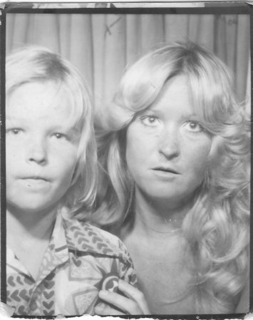 Kim and son Jeremy..1976