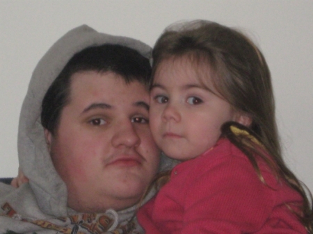 my youngest son Ben  and granddaughter