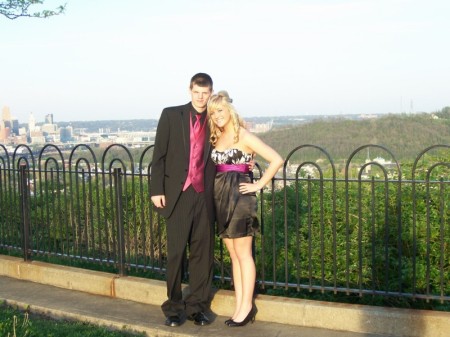 my son Ryan and his prom date  :)