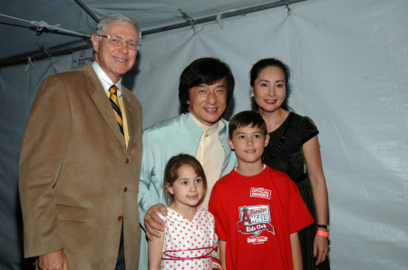 Family with Jackie Chan