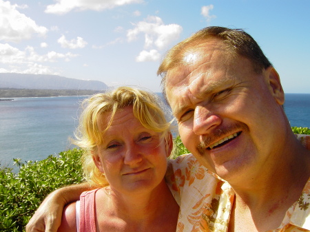 15th Anniversary in Kauai, Kevin and I