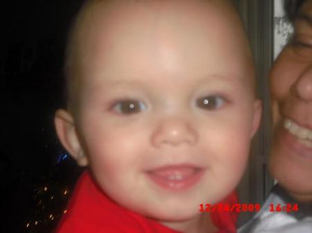 my grandson christmas 2009
