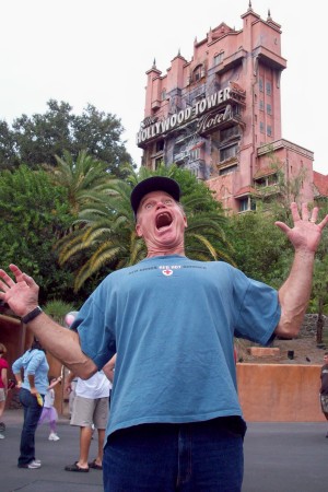 At the Tower of Terror