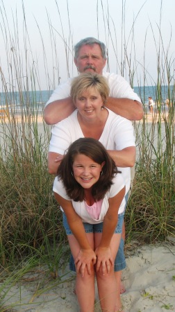 My family...hangin' at the beach!