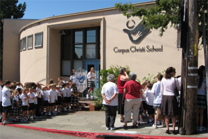 Corpus Christi School Logo Photo Album