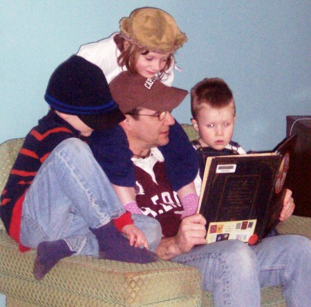 The Family that reads together...