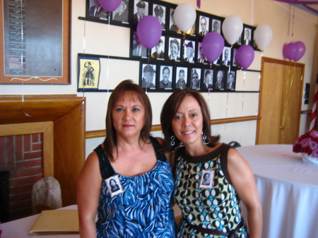 Cindy Egger and Laurie Abrao