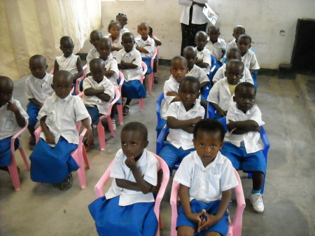 Rwanda, Africa School Room