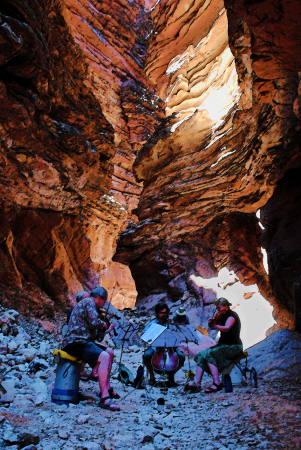 Quartet in Slot Canyon2