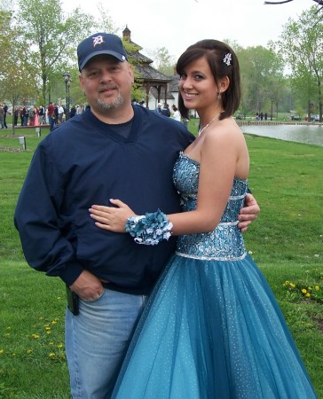 Anessa and her daddy.