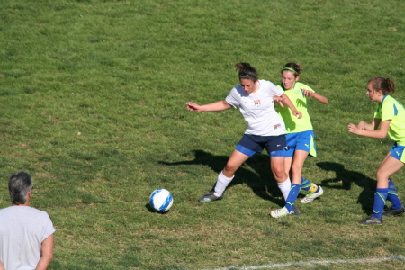 Jessea playing club soccer