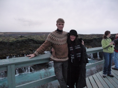Me and My Guide in Iceland