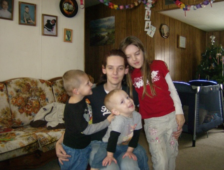 my daughter and 3 of her kids