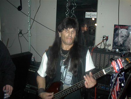 MUGS PLAYING BASS