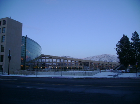 Utah Architecture and Snow