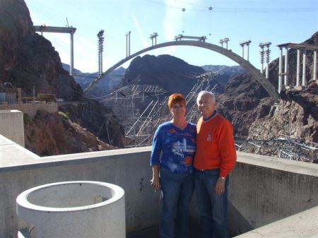Linda & Andy at Hoover Dam
