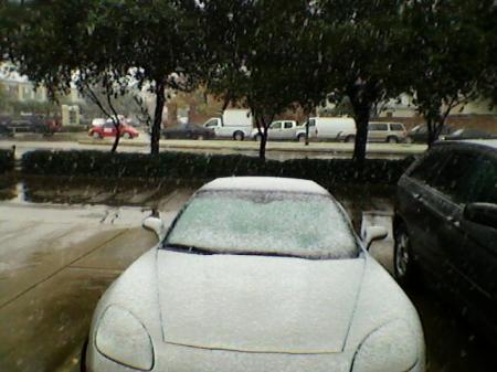 Snow in Houston