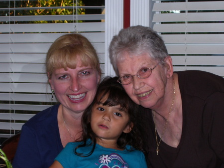 Cathy, Samantha and Grandmother