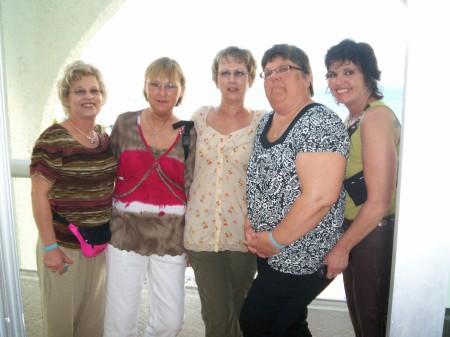 Marcia, me, Lisa, Janet, and Julie