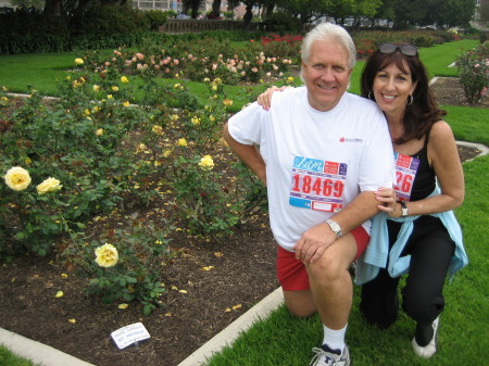 LA Revlon Walk in the Coliseum rose garden