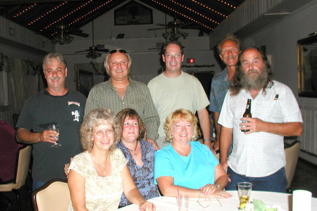 Some of the attendees at the 2008 reunion