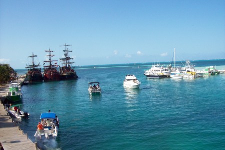 Pirate ships of the Caribbean